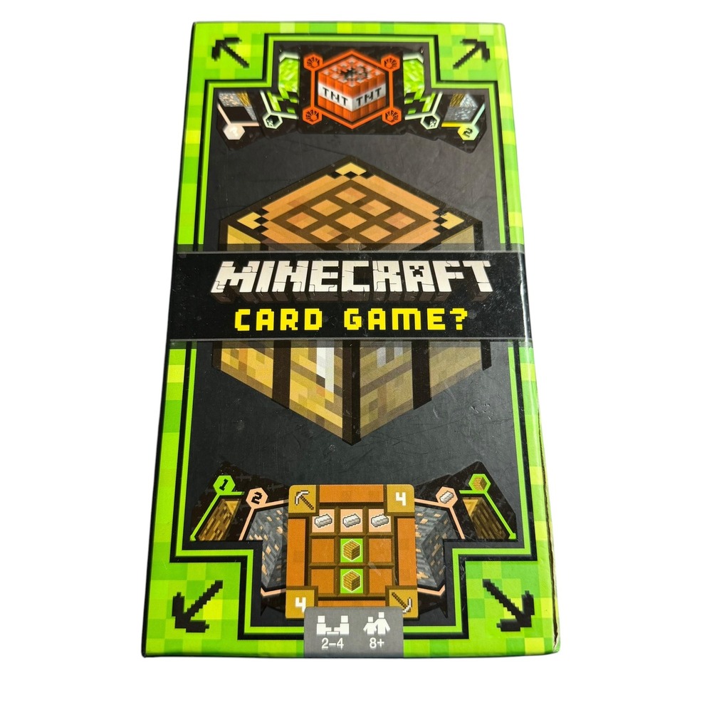 Mattel Games Minecraft Card Game? Strategy Crafting Game